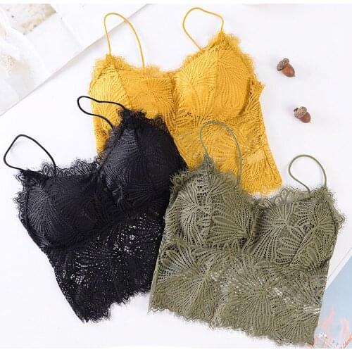 4 Colors Fine Shoulder Strap Lace Beauty Back Underwear No Rims Sexy Bras Gathering Elasticity Womens Underwear
