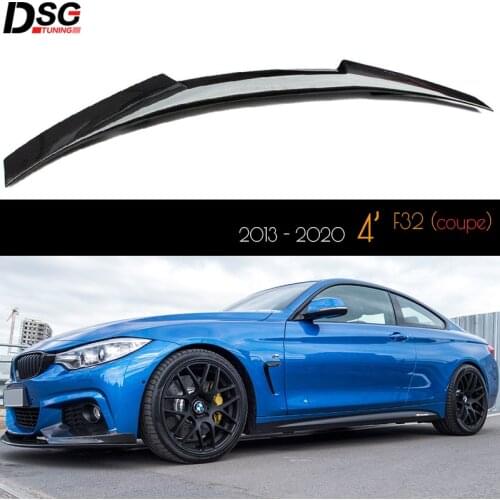 For BMW 4 Series 2013 - 2020 2-Door Coupe (F32) Carbon Fiber Rear Trunk Spoiler (Will not Fit M4 Coupe)