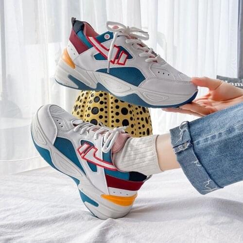 New Women Casual Shoes Antislip Platform Fashion Outdoor Flat Girls Chunky Sneakers Zapatos De Mujer Tenis Zapatillas