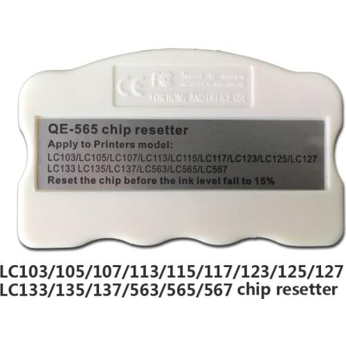 LC103 LC107 LC105 LC113 LC135 LC137 chip resetter for brother MFC-J4410DW,MFC-J4510DW,MFC-J4610DW On high quality free shipping