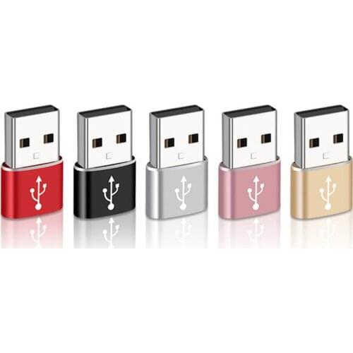 For iPhone 12 11 Mini Metal Fast Charger Cable Adapter Connector Type C to USB 30 Converter