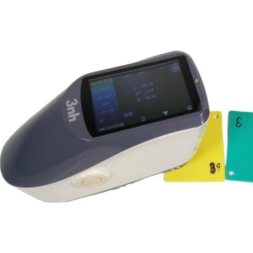 Handheld cheap portable spectrophotometer/color checker color /metal analyzer with TFT touch screen