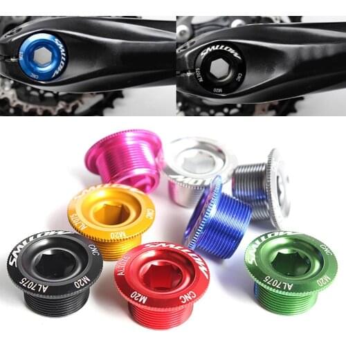Mountain Bike Crankset Crank Cover Screws M15 M18 M20 Aluminum Mtb Accessories Dental Plate Screws Screw Axis Machining 8 Colors