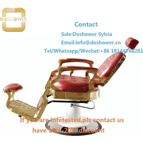Used barber chairs for sale with barber chair headrest recline for vintage style barber chair
