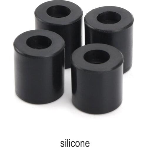 High Temperature Silicone Solid Spacer Hot Bed Leveling Column 3pcs Long + 1PC Short For CR-10/ CR10S Ender-3 3D Printer Parts
