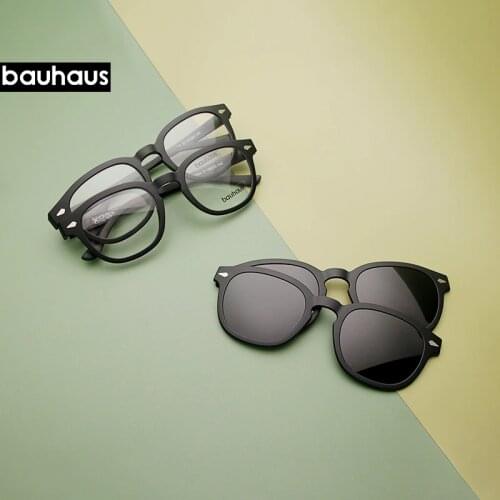 X3183Magnet Sunglasses Clip Mirrored Clip on Sunglasses clip on glasses Men and women Polarized Custom Prescription Myopia