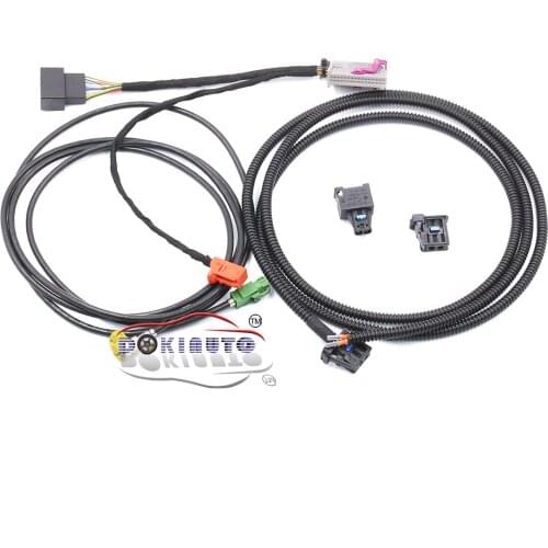 Liquid Crystal Virtual Cluster LCD Instrument installation Install Harness Wire For Audi A3 8V