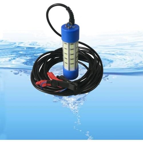 12V Fishing Light 180pcs 150W LED Underwater Fishing Light Lamp IP68 Lures Fish Finder Lamp Attracts Prawns Squid Krill LED Lamp