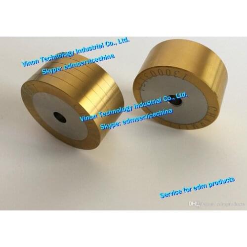 2pcs/set) 130003173+130003174 Wire Drive Roller Coated Set Ø50xØ8x24t for ROBOFIL 290,300,310,500, Charmilles edm spare parts