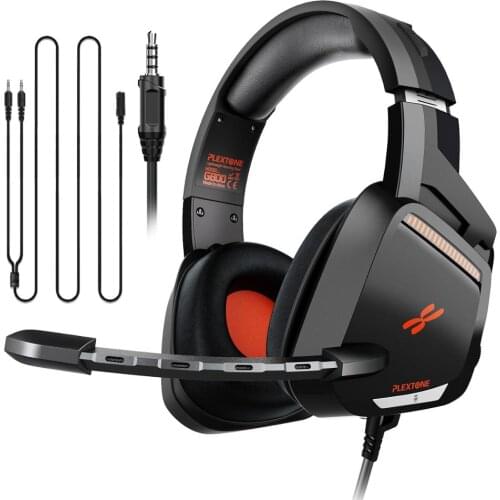 3.5mm Wired Gaming Headphone PC Tablet Computer Headset Gaming Equipment HiFi Stereo Sound Headband With Microphone
