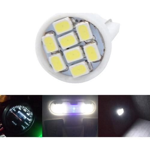 5PCS Driving Car Led T10 Auto Interior Lights Wedge Lighting 12V Cob Signal Instrument Light Reading Lamp Interstitial Lighting
