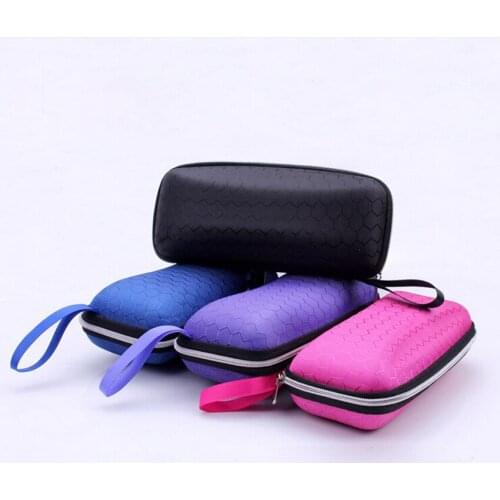 Hot Eyewear Cases Cover Sunglasses Case For Women Glasses Box With Lanyard Zipper Eyeglass Cases For Unisex