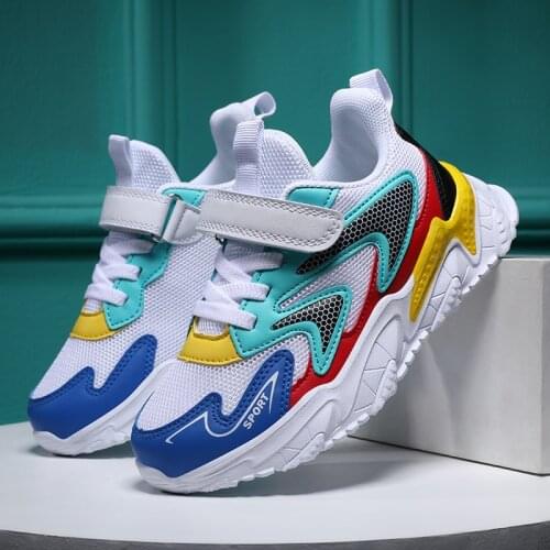 New Kids Sport Shoes for Boys Sneakers Girls Fashion Casual Children Shoes Running Child Shoes Breathable Outdoor Kids Sneakers