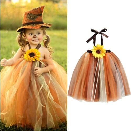 Kids Dresses for Girls Summer Infant Party Girl Children Flower Halter Tulle Dress Princess Toddler Baby Lace Gown Dress Clothes
