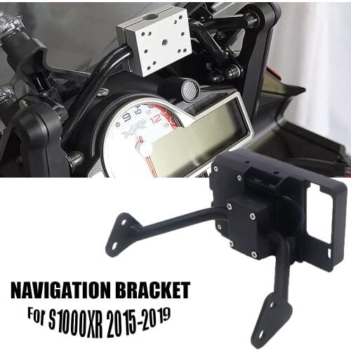 For BMW S1000 XR S1000XR 2015-2019 2018 2017 Motorcycle Stand Holder Mobile Phone GPS Navigaton Bracket USB Wireless Charging