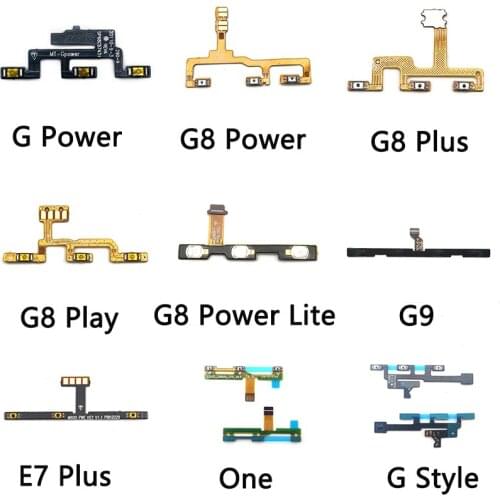 Switch On Off Sensor Power Ribbon Volume Flex Cable For Motorola Moto G7 G8 G9 Power Play E7 Plus