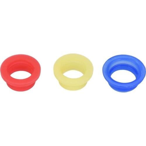 Hot sale 3Pcs Silicone Gasket, Exhaust Rubber Adapter, Gasket Pipe Coupler For RC Car Model 1/8 1/10 Nitro HSP HPI Traxxas Axial