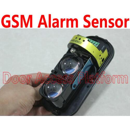 GSM Alarm Infrared Beam Sensor,Barrier parking detector access control Infrared sensor sliding car Waterproof Outdoor IR Sensor