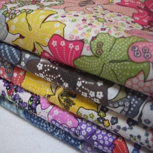 50x145cm Colorful rainforests World Cotton Patchwork fabric home Textiles Cotton Poplin fabric for sewing quilting bedding cloth