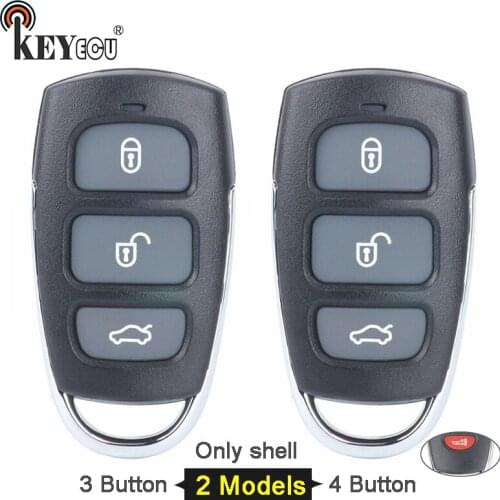 KEYECU for Hyundai Elantra Sonata i10, for Kia Sorento Cerato Forte Spectra Optima Rondo 3 Button Remote Car Key Shell Case Fob
