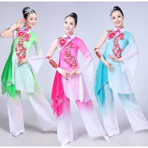Chinese costume hanfu new style national dance costumes sleeves dance classical dance costumes