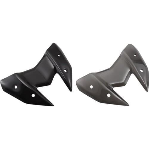 For Kawasaki Z800 12-16 Front Cowl Fairing Cover Windshield Wind Screen Double Bubble Visor Black Smoke Motorcycles Accessories