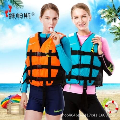 Professional Adult Marine Fishing Vest Children Portable Big Buoyancy Rescue Vest Life Jacket