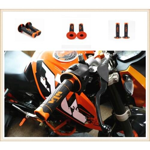 7/8 "22 24mm motorcycle rubber grip Accessories for KTM RC200 390 C390 250 690 690 Duke 1290 SupeR R GT 200