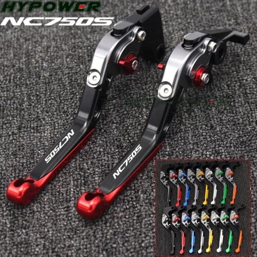 CNC Folding Extendable Motorcycle Brake Clutch Levers For HONDA NC750 NC750S NC750X NC 750S/X 2014 2015