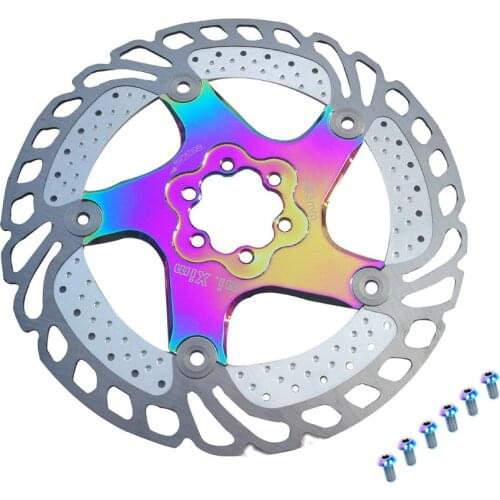 MTB Bicycle Brake Rotors Floating Hydraulic Brake Disc Oil Slick Mountain Bike Brake Rotor 140mm 160mm 180mm 203mm Bicycle Parts