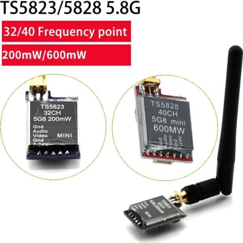 TS5828S TS5828L TS5823 TS5823L VideoSender Micro Wireless Video Transmitter Module 5.8GHz VTX for 180-350 Class Quadcopter Drone