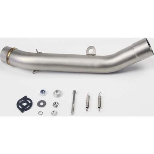 Escape Motorcycle Exhaust Middle Connect Tube Exhaust System Stainless Steel For Kawasaki Z800 2013 2014 2015 2016