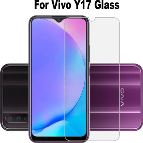 Tempered Glass Vivo Y17 Screen Protector Vivo Y17 Y 17 VivoY17 Vivo 1902 Tempered Glass Vivo Y17 2019 Protective Film 6.35