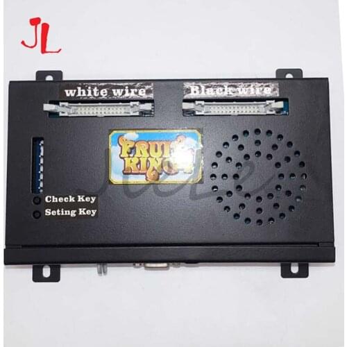 1 set Fruit King 4 PCB Board with wires cable and keyboard for LCD Fruitking 4 Coin operated VIDEO Mario Slot Game Machine