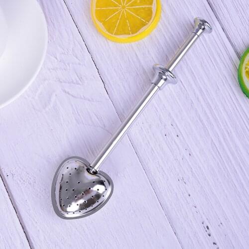 1PCS Adjustable Stainless Steel Locking Spice Tea Ball Strainer Mesh Infuser tea strainer Filter infusor 2styles