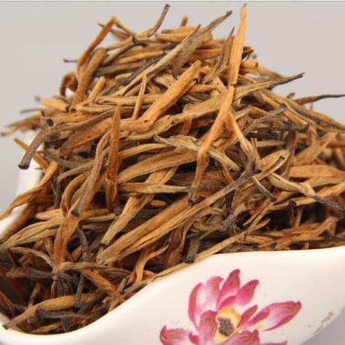 2021 Yunan Black Tea Dianhong Big Golden Needle Single Bud Black Tea High Quality Chinese Tea