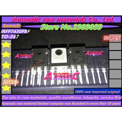 Aoweziic 2019+ 100% new imported original IRFP7430PBF IRFP7430 TO-247N Channel MOSFET 195A 40V