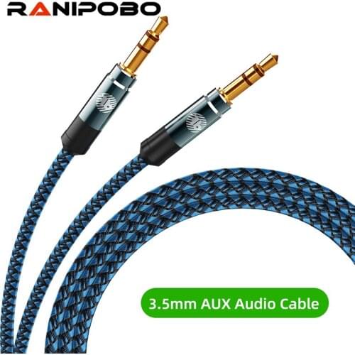 3.5mm Jack Speaker Line Audio Cable Male to Male Computer Splitter Car Extension Aux Audio Cable For Huawei Xiaomi redmi