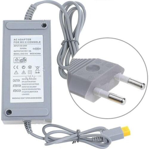 EU Plug Power supply AC Adapter For WiiU Console 110V-220V
