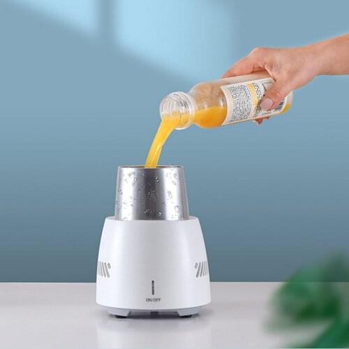 Beverage Quick Cooling Cup with Car Cigarette Lighter Electric Beer Bottle Can Refrigerator Water Soda Drinks Cool Mug for Car