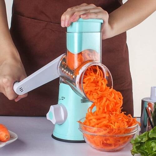 Quality Drum Shredder Vegetable Cutter Slicer Graters Potato Carrot Cheese Shredder Food Processor Kitchen Roller Gadgets Tools