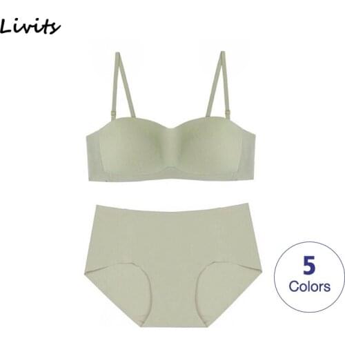 LORIOT Lingerie Set For Women Bra Panties Multiway Wireless Adjustable Bralette Brassiere Underwear Sexy Casual SA1278