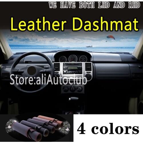 For Nissan X-trail G1 T30 2000 2001 2002 2003 2004 2005 2006 Leather Dashmat Dashboard Cover Dash Mat Sunshade Carpet Custom