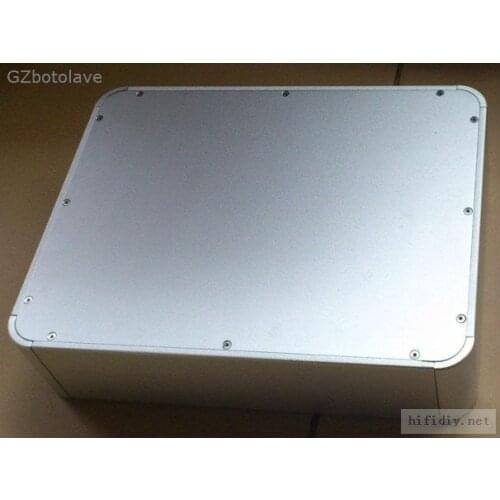 Matearils tube amplifier 4310 aluminum Chassis case tube box shell panel/430mm*100mm*330mm 430*100*330mm