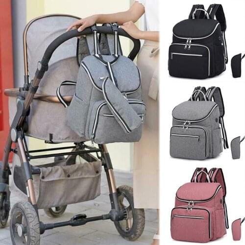 Mummy Nappy Diaper Bag Maternity Large Capacity Baby Care Nursing Backpack Multifunctional AN88