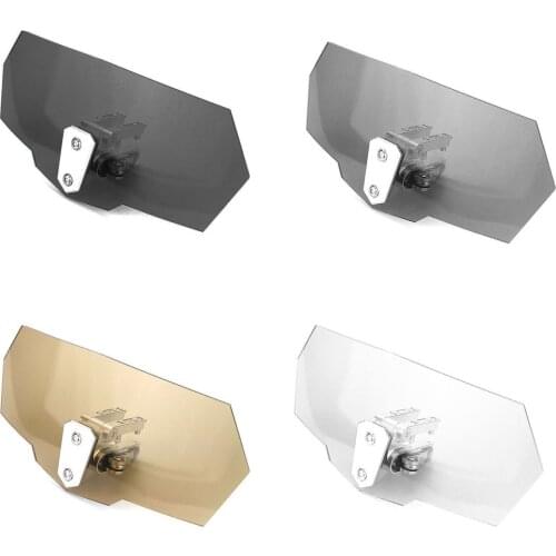 Motorcycle Universal Modified Heightened Universal Small Windshield Windshield Installed Small Windshield