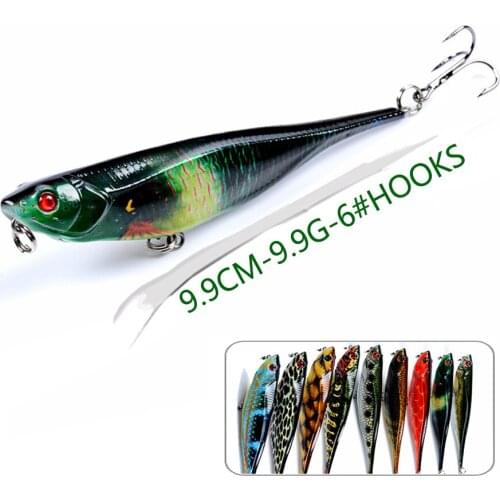 Crankbait Fishing Tackle/Lure Surface Stick Floating Pencil Hard Bait Artificial Wobbler For Trolling Topwater Swimbait Bass Sea