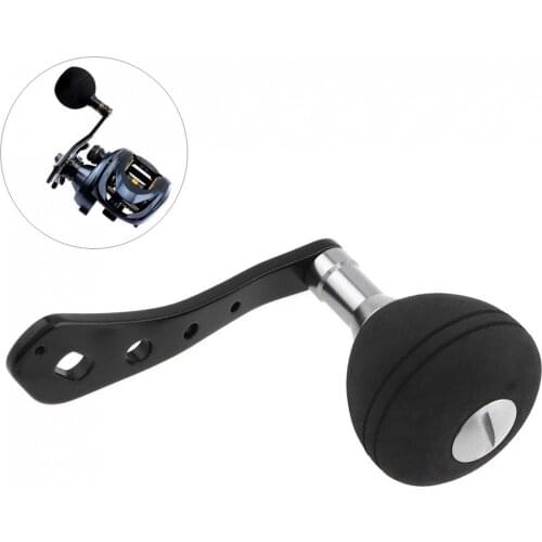 Fishing Reels Metal Baitcasting Fishing Reel Replacement Single Handle Drum Reel Rocker Grip Support 5x8mm Hole Size