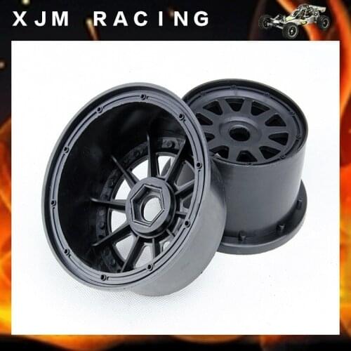 Rear Wheel Hub (x 2pcs/set) for 1/5 Hpi Rovan Kingmotor Gtb Fid Baja 5b Rc Car Parts