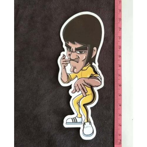 Superstar Bruce Lee Part 2 PVC Car Skateboard Laptop Luggage Vinyl Sticker Graffiti Laptop Luggage Decals Buy 3 Free 1